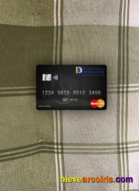 Qatar Doha Bank mastercard photolook